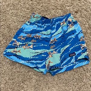 2T Patagonia swim trunks